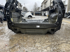 Задняя панель Jeep Cherokee KL 14-23 2 части, на кузове, черная
