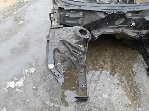 Четверть передняя правая Audi A4 B9 17-20 на кузове, черная