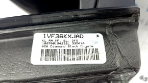 Зеркало боковое правое в сборе Jeep Cherokee KL 14-21 5 пинов, подогрев, черное, царапина