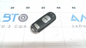 Ключ Mazda CX-9 16-20 smart, 3 кнопки, полез хром, потерт, царапины нет фрагмента корпуса