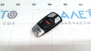 Ключ smart Audi A4 B9 17-21 тип 2, 4 кнопки, потерт, царапины, тычки