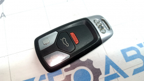 Ключ smart Audi A4 B9 17-21 тип 2, 4 кнопки, потерт, царапины, тычки