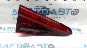 Фонарь внутренний крышка багажника левый Audi A4 B9 17 седан LED, царапины