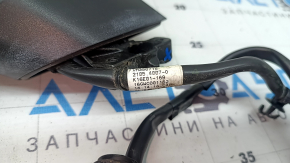 Зеркало боковое правое в сборе Audi A4 B9 17-19 15 пинов, черное, поворотник, автозатемнение, под память, BSM, царапины