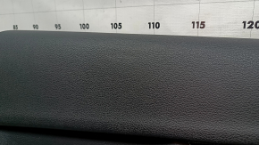 Panou ușă spate stânga negru pentru Audi A4 B9 17-19, cotieră din piele neagră, inserție din piele neagră, Bang & Olufsen, necesită curățare, lovitură