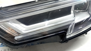 Фара передняя левая в сборе Audi A4 B9 17-19 Full LED, песок