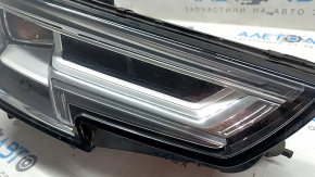 Фара передняя правая в сборе Audi A4 B9 17-19 Full LED, песок
