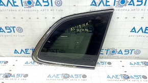 Geam spate dreapta Jeep Cherokee KL 19-20, cromat, zgârieturi pe crom