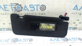Козырек правый BMW X7 G07 19-26 алькантара Schwarz, без крючка