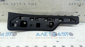 Ornamente prag ușă spate stânga pentru BMW X7 G07 19-26 Negru pentru 6 locuri
