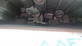 Обшивка арки задняя левая верхняя BMW X7 G07 19-22 кожа Vernasca, Schwarz, вставка под дерево Fineline/metal с молдингом, подлокотник черная кожа, примято, царапины, тычки, сломано крепление