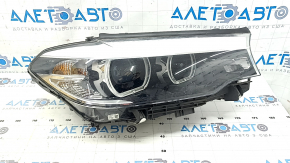 Фара передняя правая в сборе BMW 5 G30 17-20 LED Corona Rings S524A с креплением, под полировку