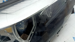Фара передняя правая в сборе BMW 5 G30 17-20 LED Corona Rings S524A с креплением, под полировку