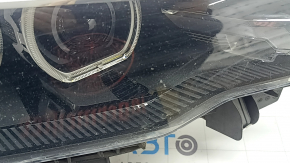 Фара передняя правая в сборе BMW 5 G30 17-20 LED Corona Rings S524A с креплением, под полировку
