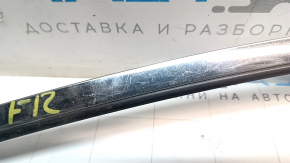Молдинг двери верхний передней правой Mazda 6 14-17 хром, царапины, сломано крепление, отклеено крепление