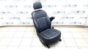 Сидение 2 ряда правое BMW X7 G07 19-22 с airbag, электрическое, подогрев под 6 мест, кожа Vernasca, Schwarz, царапины