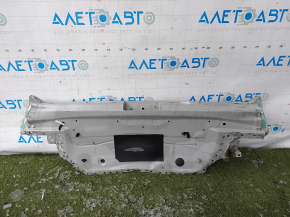 Задняя панель Audi A4 B8 08-16 седан 3 части, высверлено, серебро