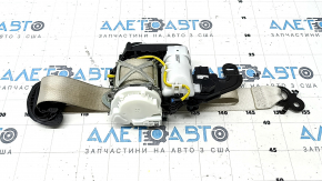Centură de siguranță pasager BMW 5 G30 17-23 Elfenbein-Weiss, curățabilă chimic