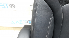 Сидение 2 ряда левое BMW X7 G07 19-22 с airbag, электрическое, подогрев, под 6 мест, кожа Vernasca, Schwarz, потёртость на коже