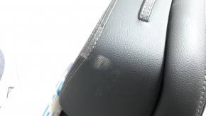 Сидение 2 ряда левое BMW X7 G07 19-22 с airbag, электрическое, подогрев, под 6 мест, кожа Vernasca, Schwarz, потёртость на коже