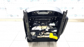 Сидение 2 ряда левое BMW X7 G07 19-22 с airbag, электрическое, подогрев, под 6 мест, кожа Vernasca, Schwarz, потёртость на коже