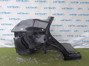 Aripă spate dreapta Hyundai Santa FE Sport 13-18 pe caroserie, neagră