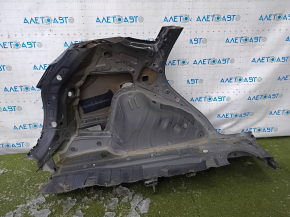 Четверть крыло задняя левая Hyundai Santa FE Sport 13-18 отпилена, черная, тычки