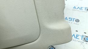 Накладка водительского сидения задняя BMW 5 G30 17-23 Elfenbein-Weiss, Sport, под чистку