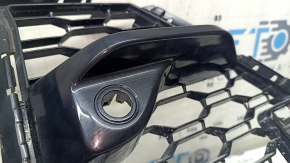 Решетка переднего бампера правая BMW X7 G07 19-22 под парктроник, M-Sport, песок