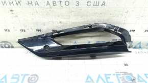 Обрамление птф левое BMW X7 G07 19-22 черный глянец, M-Sport, песок