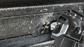 Пол багажника BMW X7 G07 19-22 черный Anthrazit, с ручкой, царапины на ручке, под чистку, сломаны кронштейны