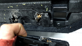 Пол багажника BMW X7 G07 19-22 черный Anthrazit, с ручкой, царапины на ручке, под чистку, сломаны кронштейны
