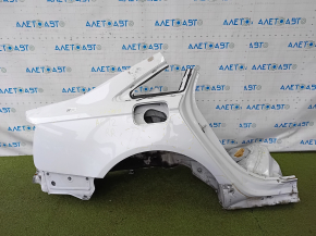 Sfert de aripă spate dreapta Audi A6 C7 12-18 pe caroserie, alb