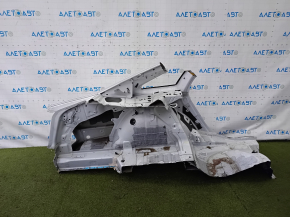 Четверть крыло задняя левая Audi A6 C7 12-18 отпилена, белая