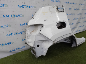 Четверть крыло задняя правая Jeep Compass 17-21 белая, отпилена, тычка