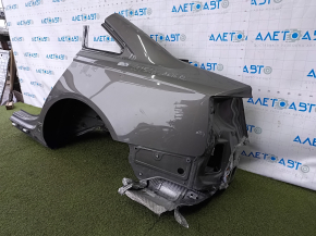 Четверть крыло задняя левая Audi A6 C7 12-18 графит, отпилена