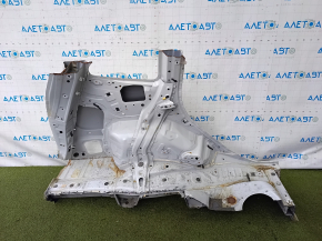 Четверть крыло задняя левая Subaru Forester 19-24 SK отпилена, белая, замят закат