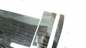 Накладка центральной консоли BMW X7 G07 19-22 под дерево Fineline Stripe, потёртость, сломаны крепления