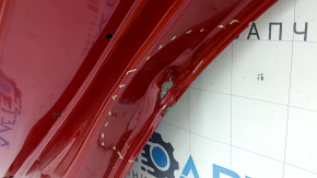 Дверь голая задняя правая Toyota Camry v40 красный 3R3, замята, тычка, вмятина