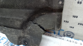 Защита днища передняя левая BMW X7 G07 19-22 примята, надрывы