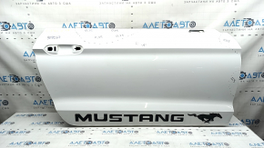 Дверь голая передняя правая Ford Mustang mk6 15-23 белый YZ, окрашена 0,2-0,35