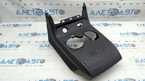 Ornamente consolei centrale inferioare spate pentru BMW X7 G07 19-26 Schwarz pentru 6 locuri, cu ornamente laterale, zgârieturi, urme de uzură