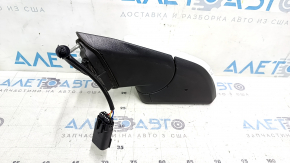 Зеркало боковое левое в сборе Ford Mustang mk6 15-23 3 пина, белое, царапины
