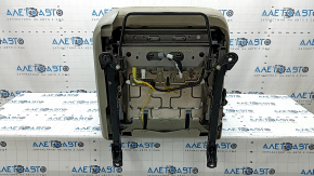 Пассажирское сидение Toyota Camry v40 07-09 с airbag, механика, велюр бежевое, под химчистку