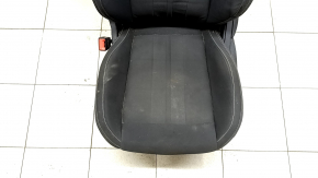 Водительское сидение Ford Mustang mk6 18-23 без AIRBAG, электро, купе, черная ткань, под химчистку