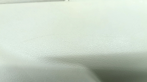 Обшивка двери карточка передняя левая Toyota Camry v40 бежевая с коричневым, вставка пластик, подлокотник велюр, под химчистку, побелел пластик, без управления, царапины