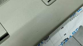 Полка задняя Toyota Camry v40 hybrid, бежевая, со стоп сигналом, под чистку