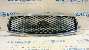 Grila radiatorului Infiniti Q50 14-17 fără emblemă, nouă, neoriginală