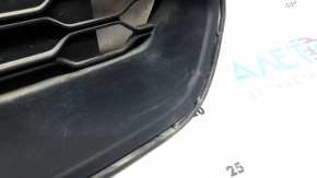 Решетка радиатора grill Ford Mustang mk6 18-23 рест с черной эмблемой, мелкие царапины, песок