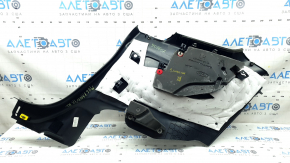Карточка задняя левая Ford Mustang mk6 15-23 купе черная, царапины, потёртость